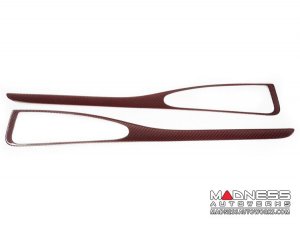 Alfa Romeo Stelvio Complete Interior Trim Kit - Red Carbon Fiber Alfa Romeo Stelvio Complete Interior Trim Kit - Red Carbon Fiber